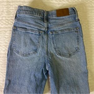 Madewell the vintage crop jean size 25